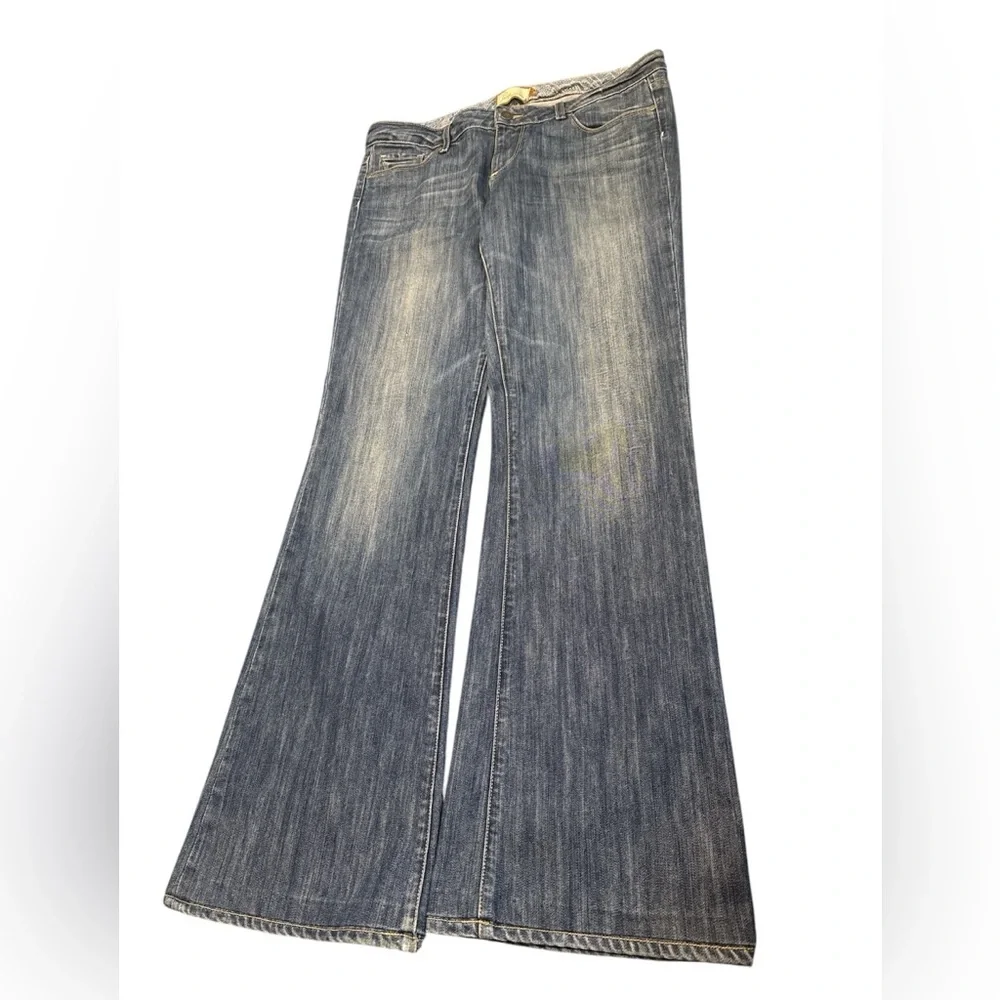 Paige Jeans NWOT Size 32 Long Jeans Laurel Canyon Low waist boot cut Host Pick - Picture 4 of 14